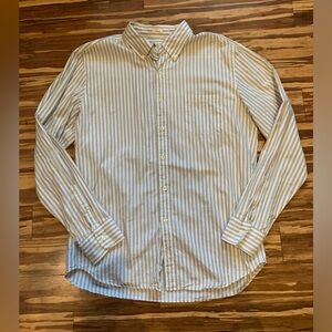 J Crew mens tailored fit button up shirt size L large